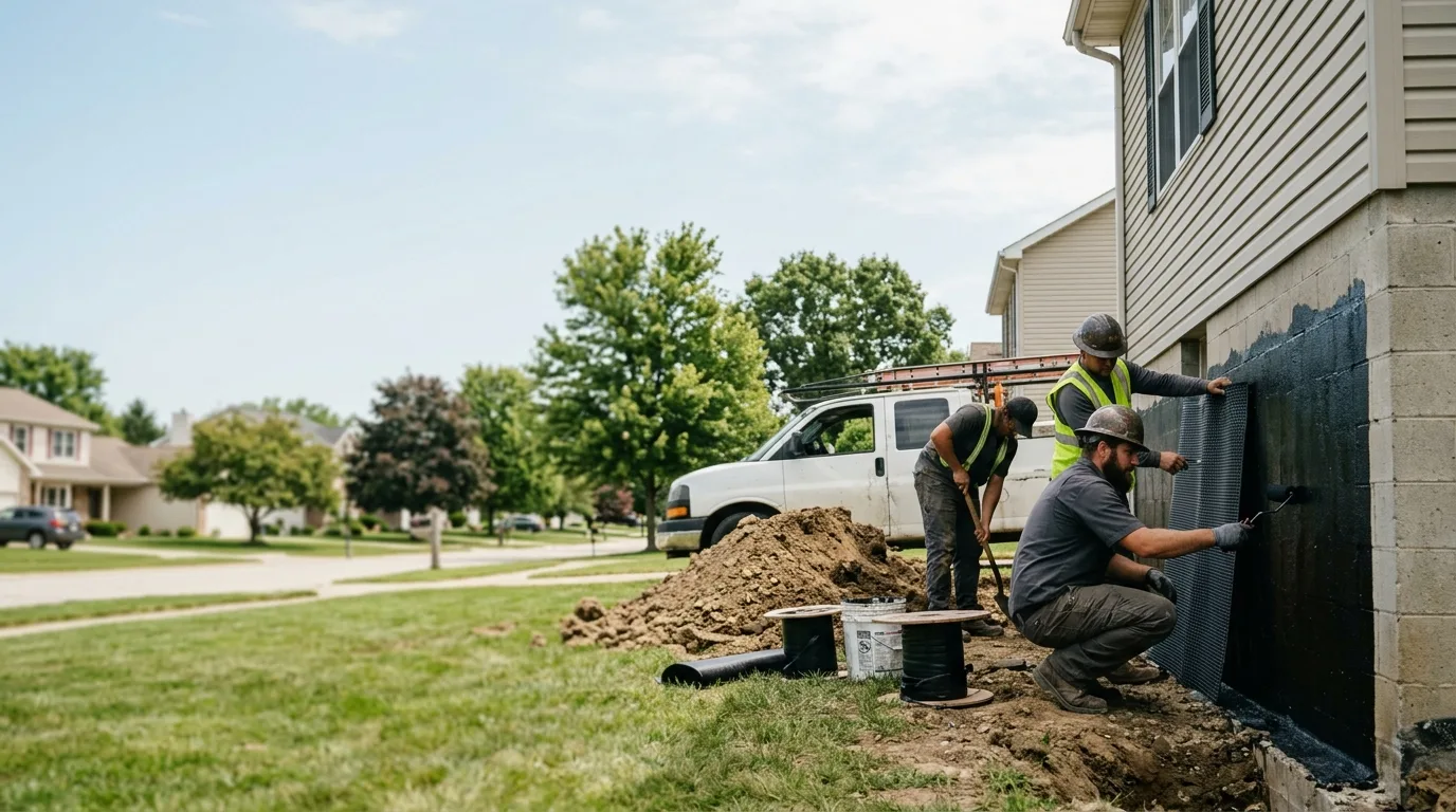 Basement Waterproofing in New Troy, MI near me